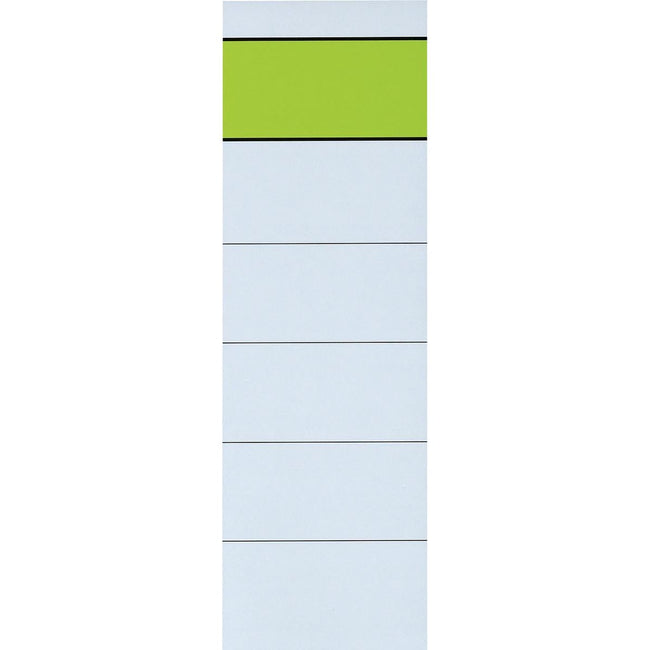 Merkloos - Rugetiketten ft 5,4 x 19 cm, pak van 10 stuks