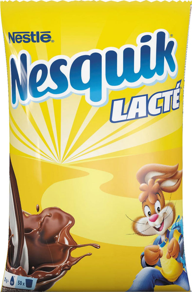 Nestlé - Nesquik Lacté, cacao sous forme de poudre, paquet de 1 kg