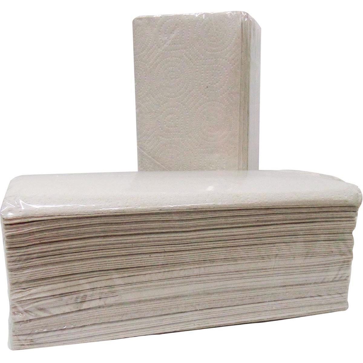 Klika - Paper towel, V-fold, 1-ply, 250 sheets, pack of 20
