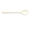 Conpax - Folia dessert spoon, reusable, from CPLA, 14.5 cm, white, pack of 50 pieces