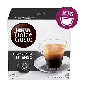 Dolce Gusto - Koffiecups dolce gusto espresso intenso 16st | Doos a 16 kop | 3 stuks