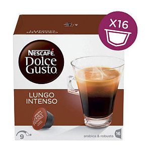 Café Dolce Gusto Lungo Intenso 16 tasses | 3 pièces