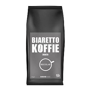 Biaretto - Koffie biaretto bonen regular 1000 gram | Zak a 1000 gram | 4 stuks