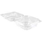 Klika - Bak | Recyceltes Haustier | Saladbak | 133x133x64mm | Transparent 75 Stücke