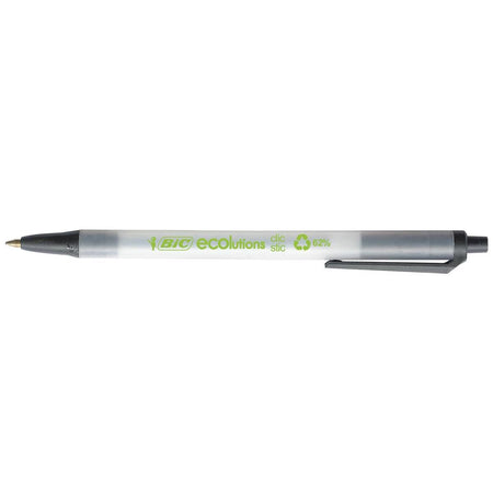 Bic - Penna a sfera Ecolutions media nera