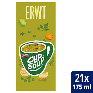 UNOX-CUP-A-SOUP PEA (St. Germain), Packung mit 21 Taschen