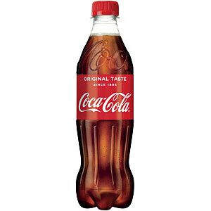 Coca Cola - Frisdrank coca cola regular petfles 500ml | Krimp a 12 fles x 500 milliliter