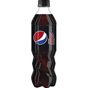 Pepsi - Erfrischungsgetränk Pepsi Max Cola Petfolles 500 ml | Oompoot einer 6 Flasche x 500 Milliliter