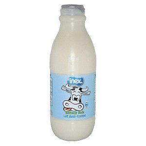 Uace - Milk inexpérimenté la durée de conservation longue 1 litre | Bouteille un litre