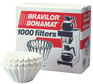 Bravilor Bonamat - Bonamat Kaffeefilter 85/245 mm, für Kaffeemaschine, Th, ISO und Novo, Schachtel mit 4 x 250 Stück