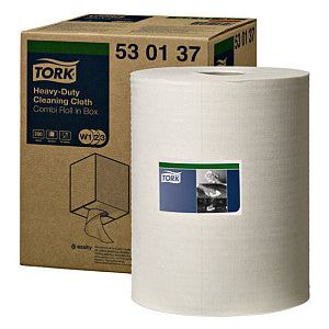 Tork - Nettoyage des tissus lourds -DuTy W1 / 2/3 530137 | Rouler une feuille de 280