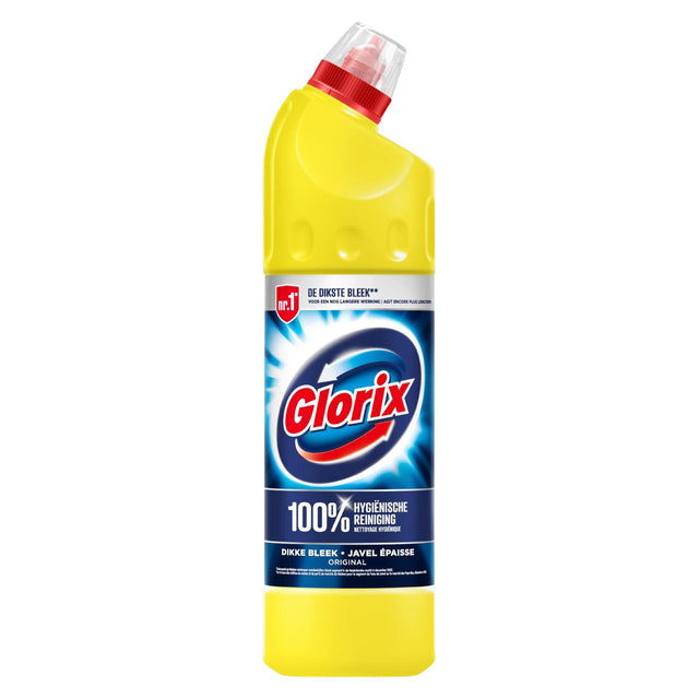 GLORIX - Clean à toilettes Glorix Original 750 ml | Bouteille un 750 millilitre | 15 pièces