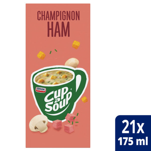 Unox -  Cup-a-Soup champignon ham 21x175ml