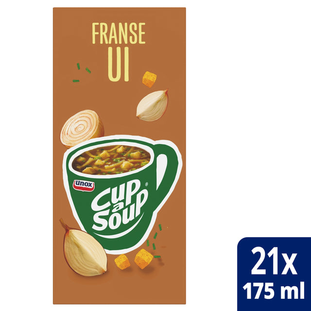 Unox-Cup-a-Soup French Onion 175ml | Boxen Sie eine 21 -Tasche