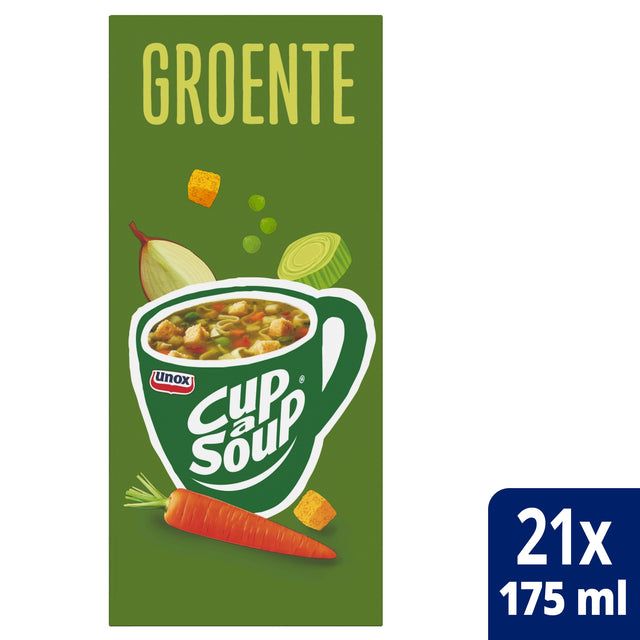 Cup A Soup - Cup-a-Soup groenten met croutons, pak van 21 zakjes