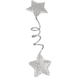 Klika - Stars on Wire 18cm Silver | 24 pièces