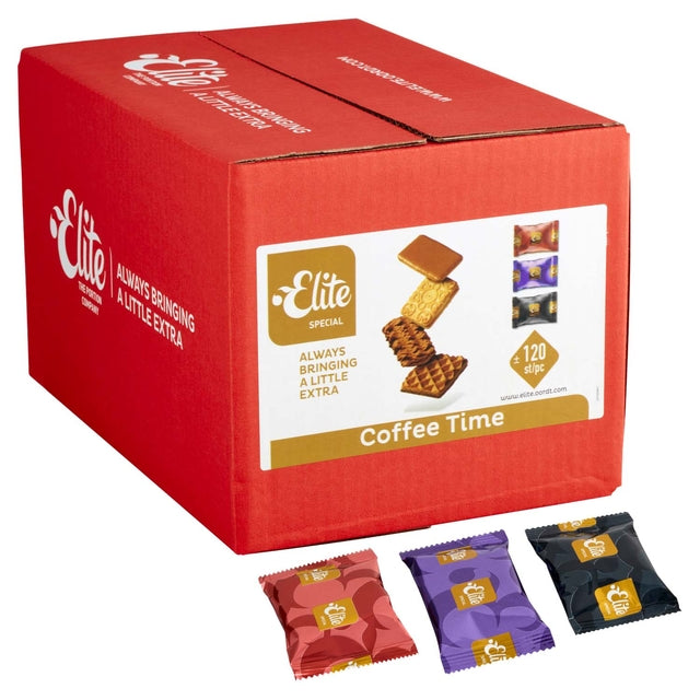 Elite -  Koekjes  special coffee time mix 120 stuks