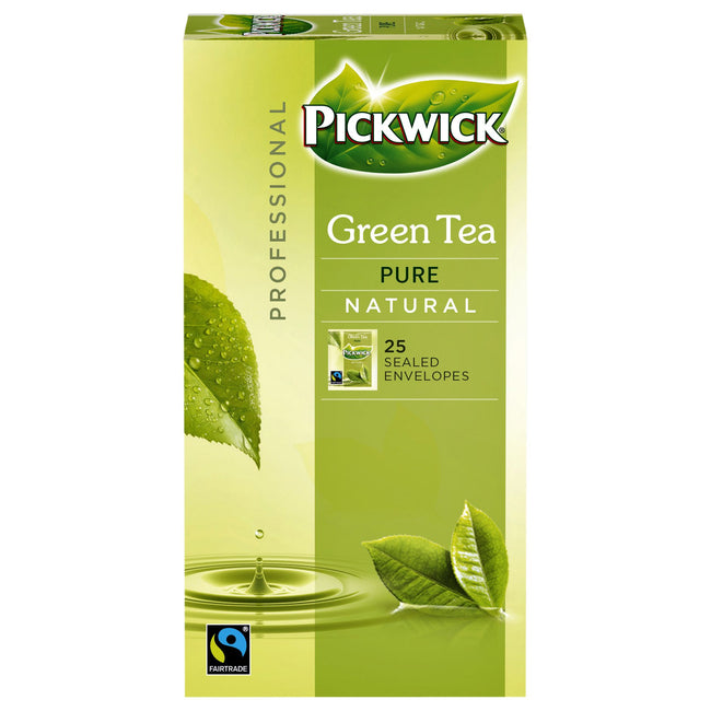 Pickwick -  Thee  fair trade green pure 25x1.5gr