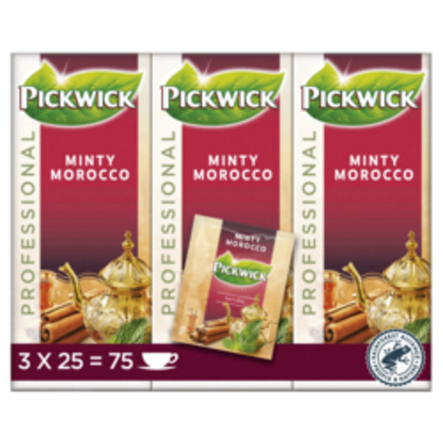 Pickwick - Thee minty Morocco 2gr 25st | 3 stuks