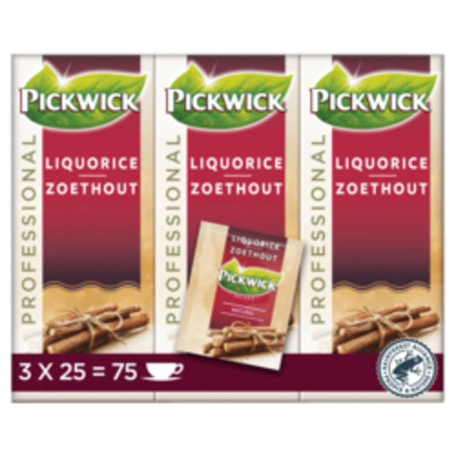 Pickwick - thé Pickwick lothwood 25x 2 gr avec enveloppe | Boîte extérieure un costume de 3 x 25 pièces