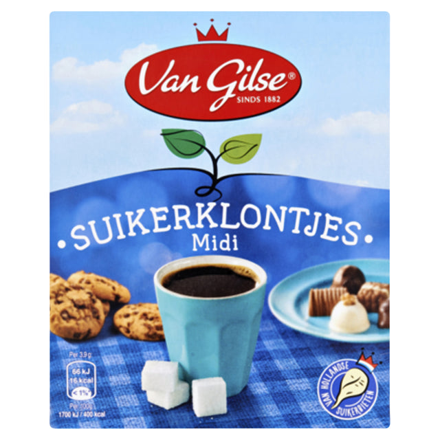 Van Gilse - Zuckerwürfel Midi 750gram | Pak A 750 Gramm | 8 Stücke