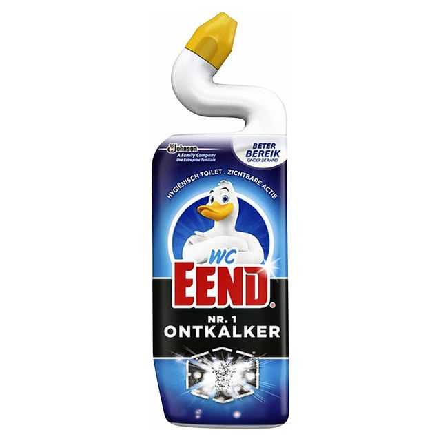 WC Eend - Toilettenreiniger WC -Belastung Nr. 1 Descaler 750ml | Flaschen Sie einen 750 Milliliter | 12 Stücke