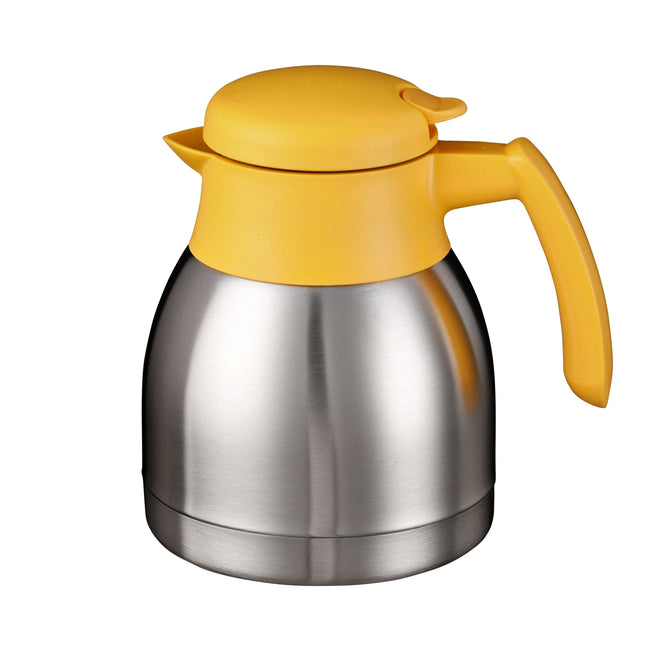 Bravilor - Thermos double paroi 1 litre inox jaune