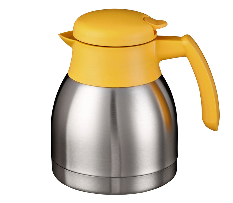 Bravilor - Double-walled thermos 1 liter stainless steel yellow