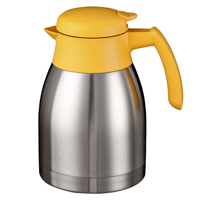 Bravilor - Double-walled thermos 1.5 liter stainless steel yellow