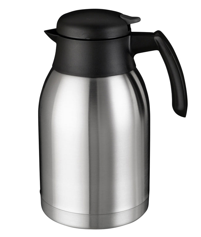 Bravilor -  Thermoskan  dubbelwandig 2 liter rvs zwart