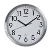 Maul - Reloj de pared Move RC Ø305x45mm estructura de aluminio blanco incl. batería