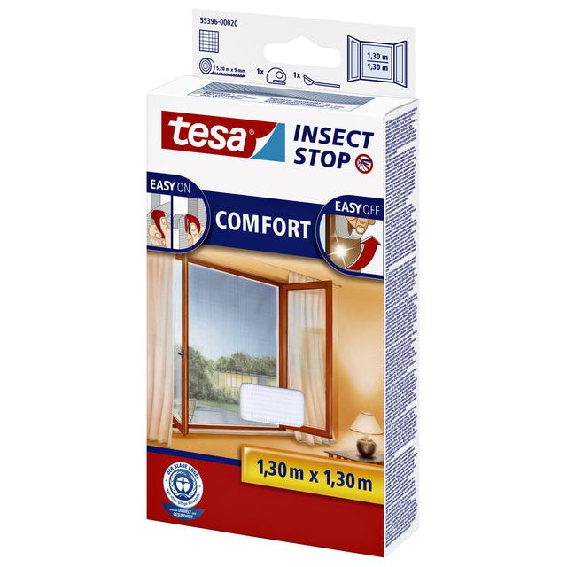 TESA - Fenêtre insecthor 1.3x1,3 m blanc | 1 pièce