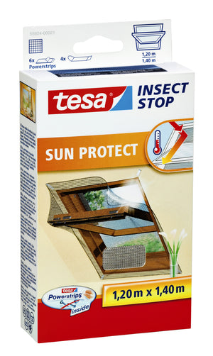 Tesa -  Insectenhor dakraam 1.2x1.4m antraciet