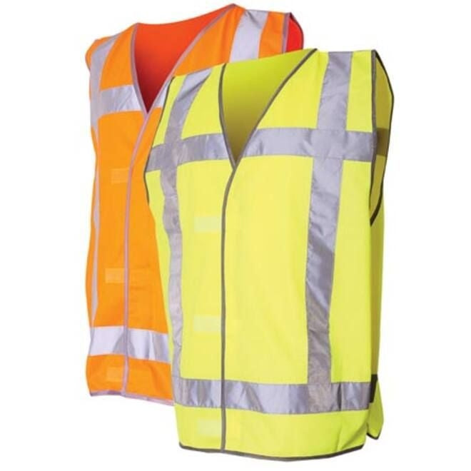 Office - Safety vest QW3 fluoro orange