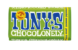 Tony's Chocolonely -  Chocolade tony chocolonely puur amandel zeezout | 15 stuks