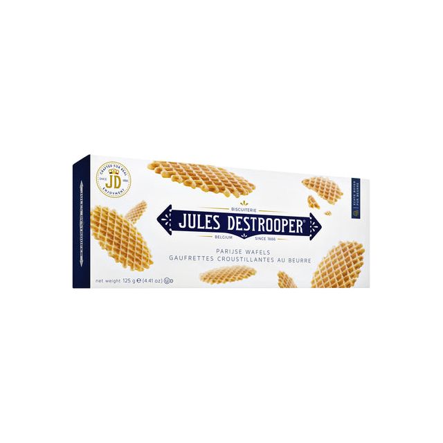 Jules Destroper - Waffle parisien Jules Destroper 125gr | Box a 125 grammes