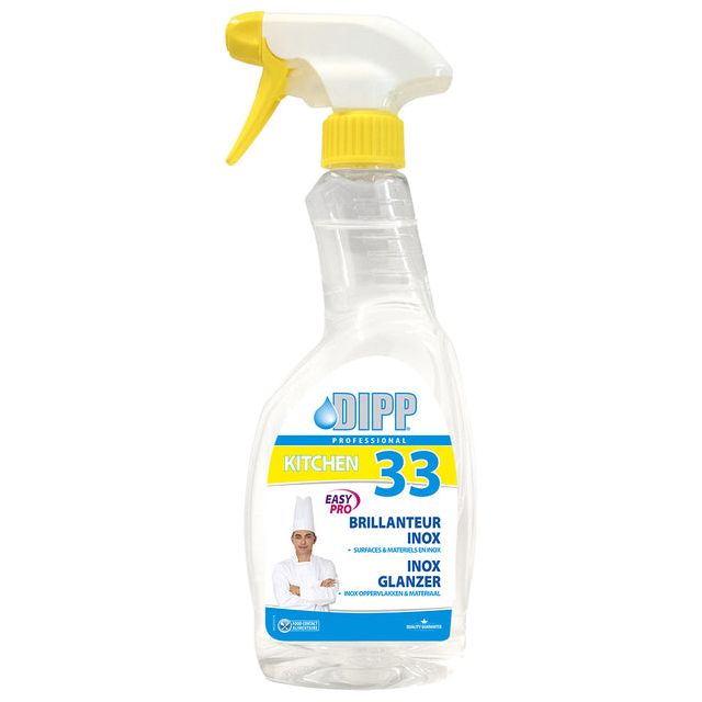 DIPP - Spray Glanzer Dipp en acier inoxydable en acier inoxydable | 1 pièce