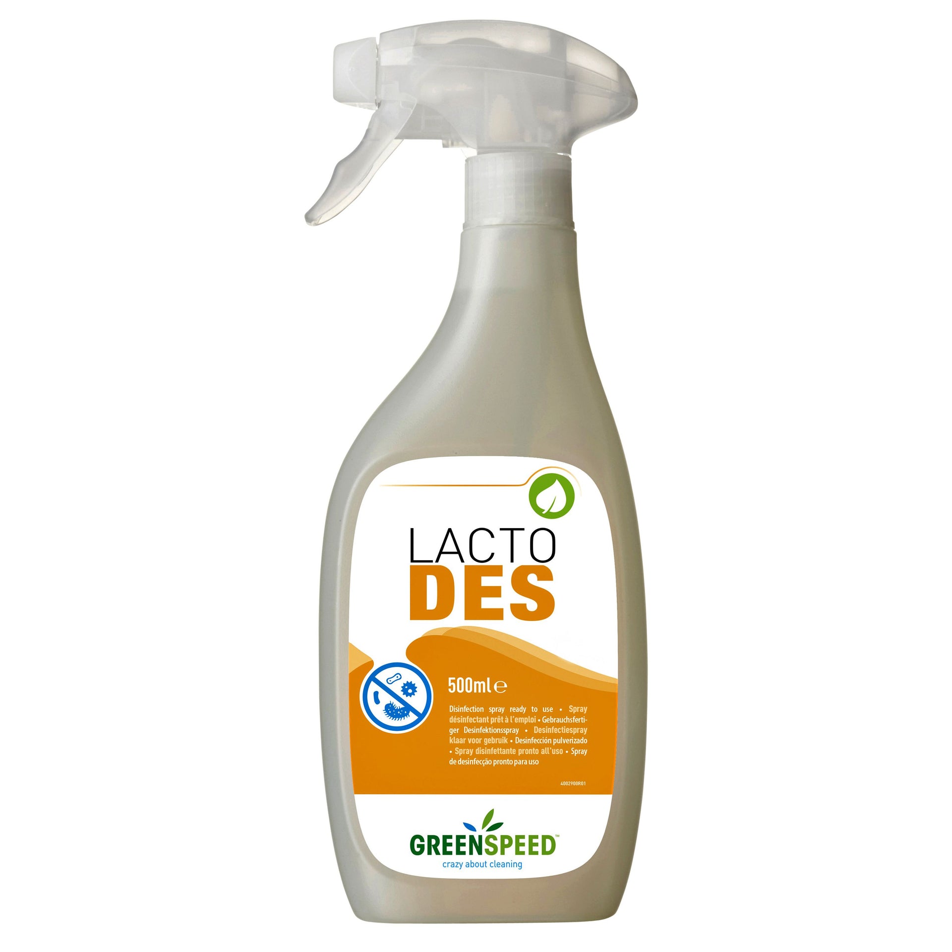 Greenspeed - Spray desinfectante Lacto Des 500ml