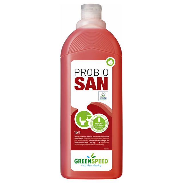 Greenspeed - Probio San sanitairreiniger, fles van 1 l