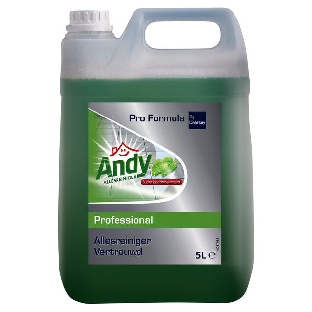 Andy - All -Purple Cleaner Andy vertraut 5 Liter | Flaschen Sie eine 5 -Liter -Flasche | 2 Stücke