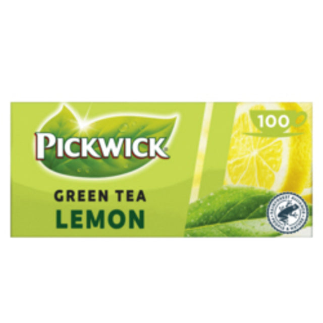 Pickwick - thee, green tea lemon, pak van 100 stuks