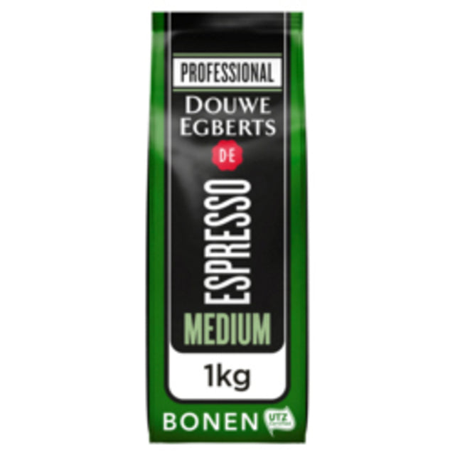 Douwe Egberts - Caffè espresso in grani tostatura media 1kg