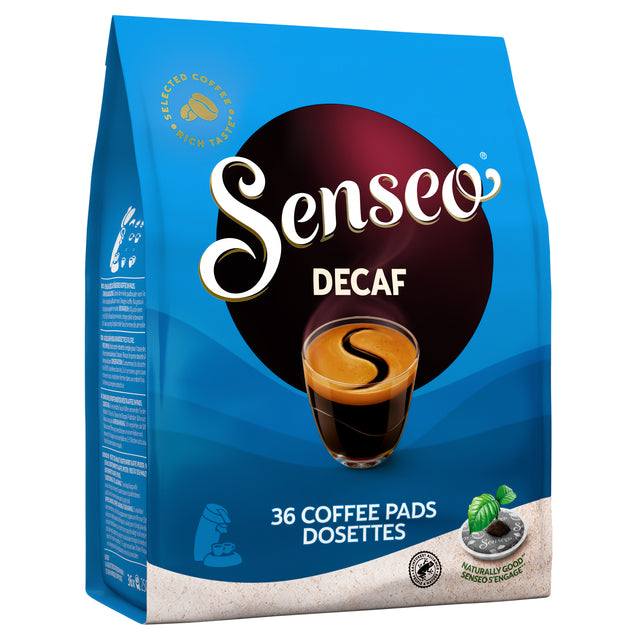 Senseo - Café sur Douwe Egberts o Decafe 36st | Pak une pièce de 36 ans | 10 morceaux