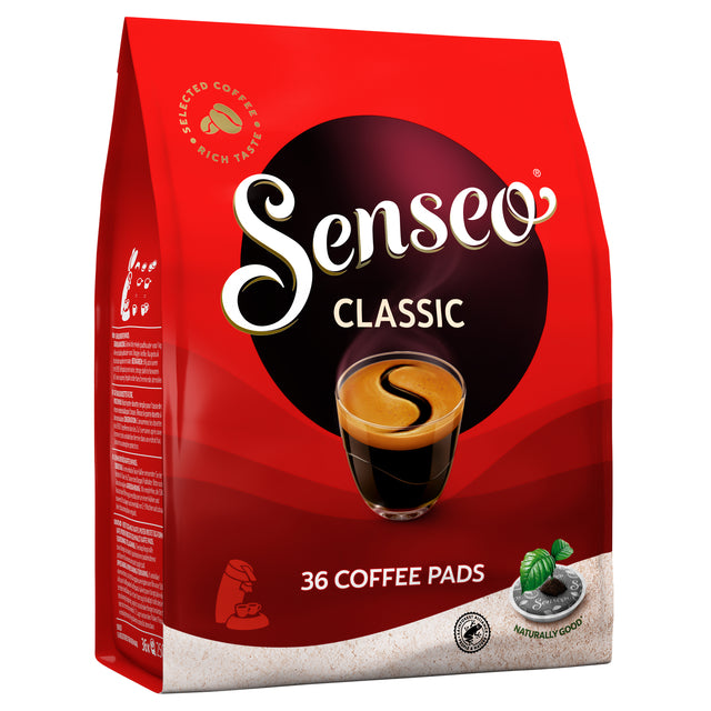 Senseo - Café sur Douwe Egberts o Classic 36st | Pak une pièce de 36 ans | 10 morceaux