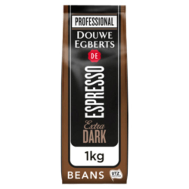 Douwe Egberts - Koffie espresso bonen extra dark roast 1kg | 6 stuks