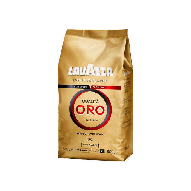 Lavazza - Kaffeebohnen Qualita Oro, Tasche mit 1 kg