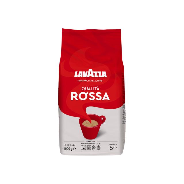 Lavazza - Koffie bonen Qualita Rossa 1000gr | 6 stuks