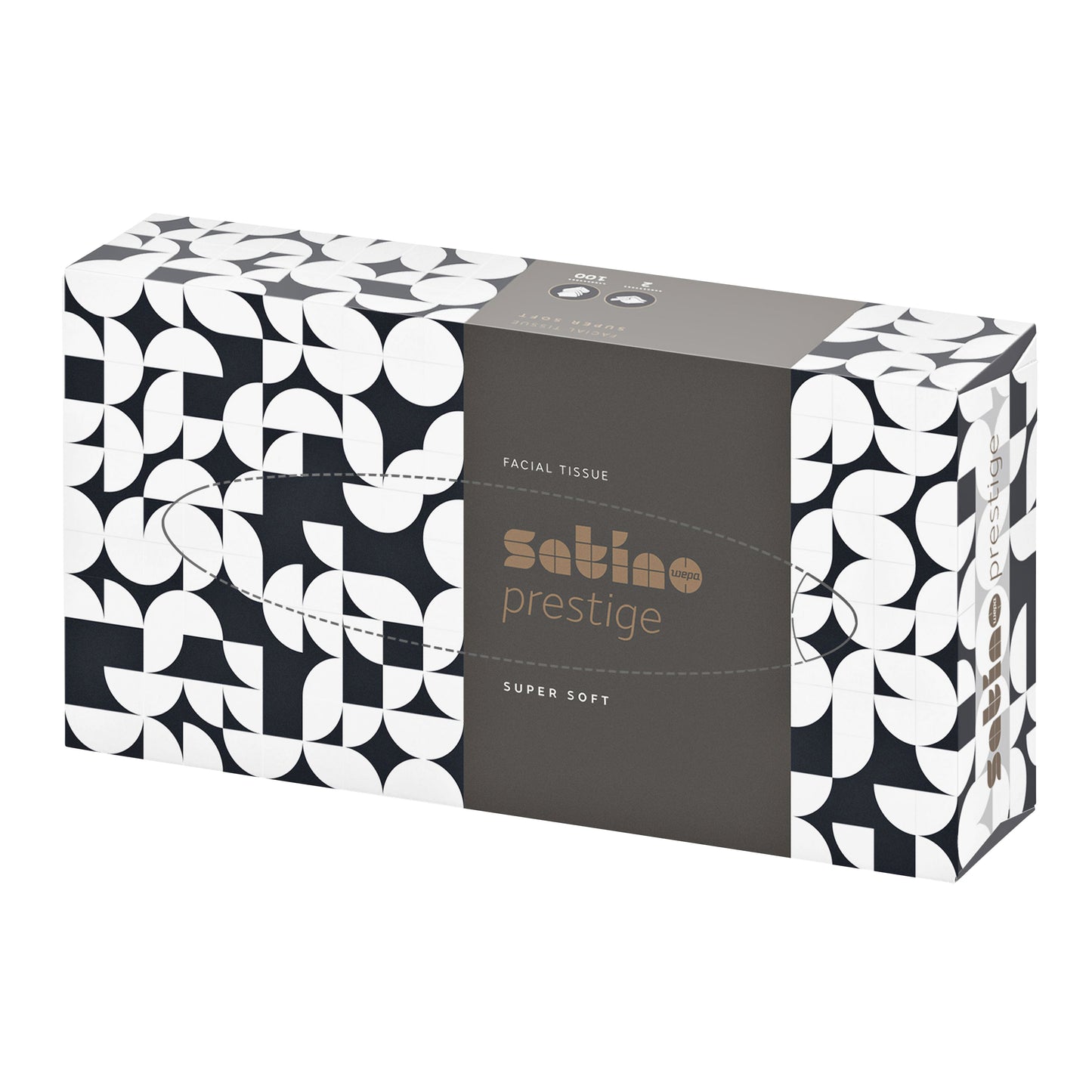 Satino -  Facial tissues  hiline 100 vel wit 206450