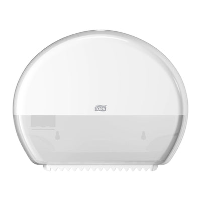 Tork -  Toiletpapierdispenser t2 jumbo klein wit