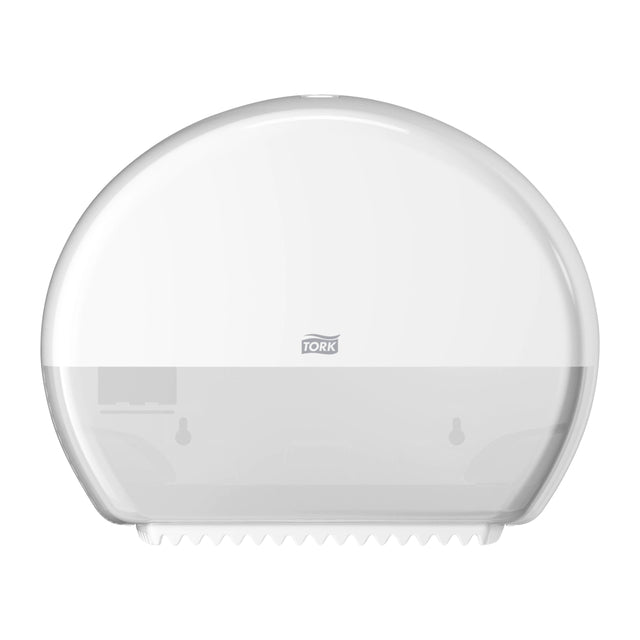 Tork -  Toiletpapierdispenser t2 jumbo klein wit
